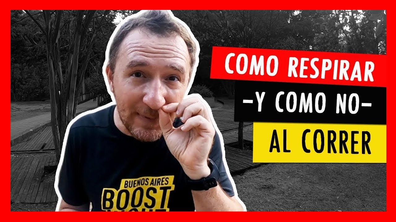 Cómo RESPIRAR para CORRER sin cansarse ☑️