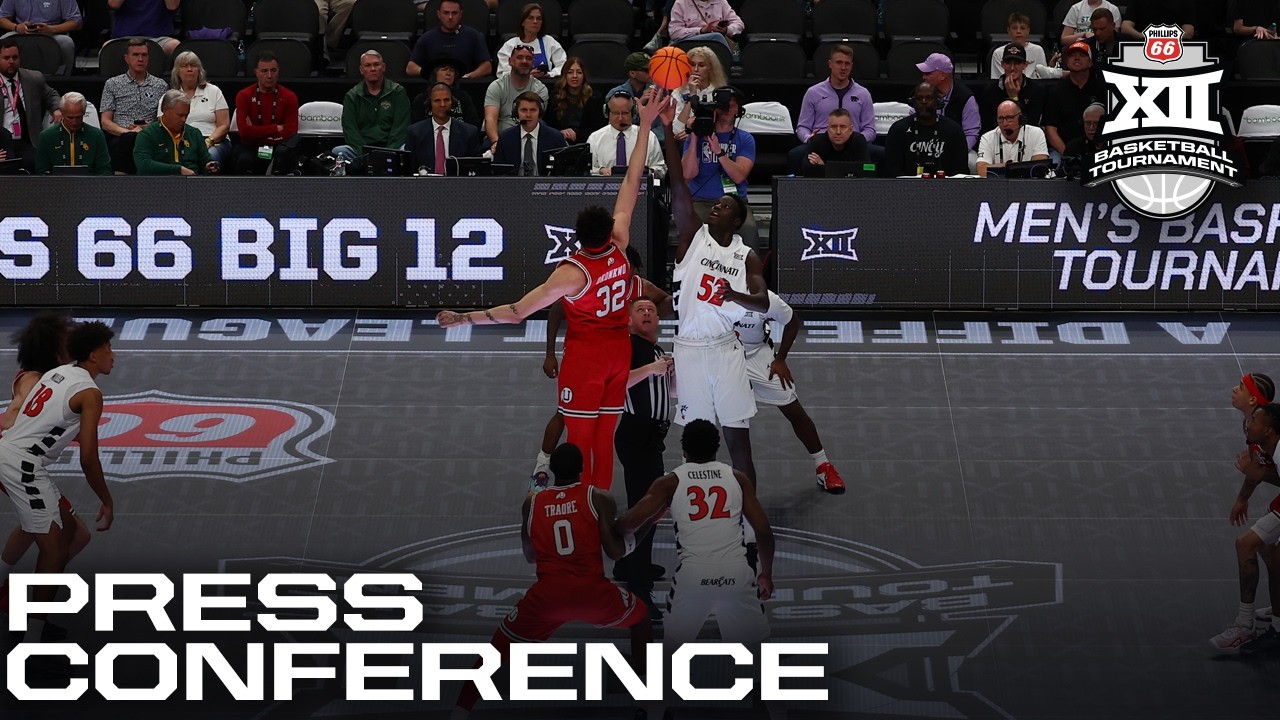 Utah vs. Cincinnati Press Conference | 2026 Phillips 66 Big 12 Men’s Basketball Tournament