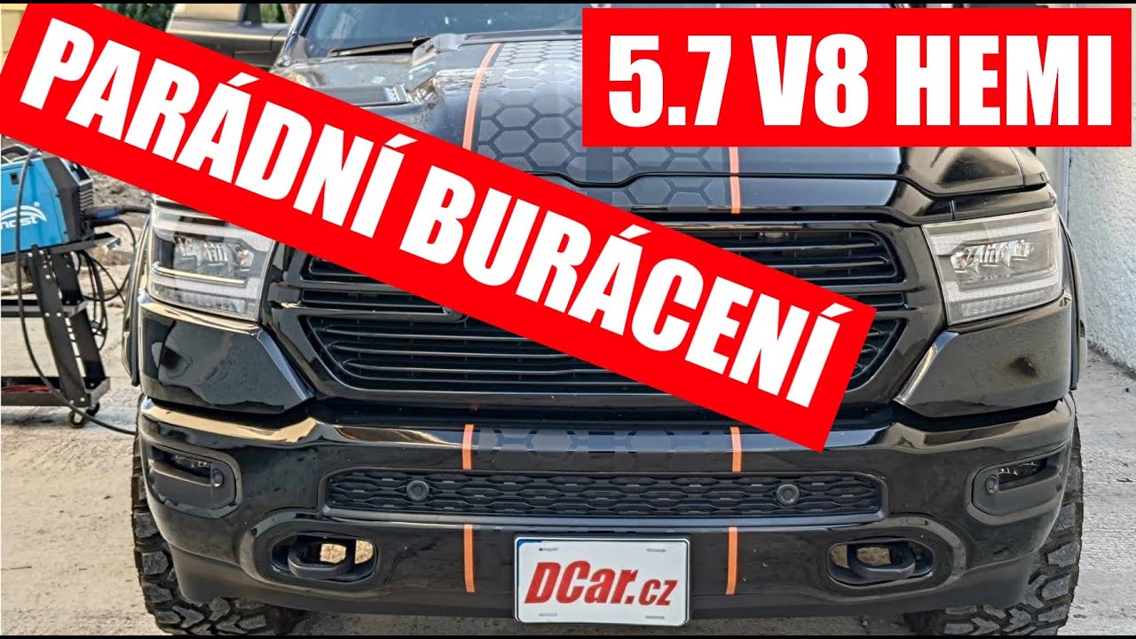 Dodge RAM 5.7 V8 HEMI Sport - správný tlumič výfuku pro super zvuk a výkon