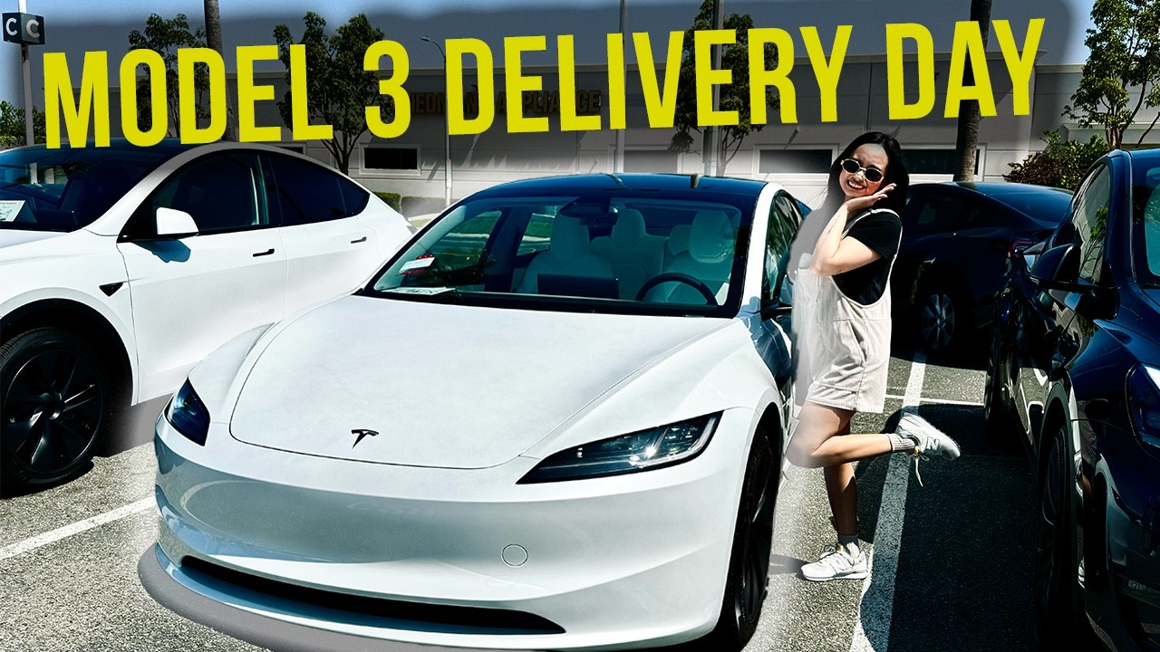 ДЕНЬ ПОСТАВОК TESLA MODEL 3 2024 ГОДА!