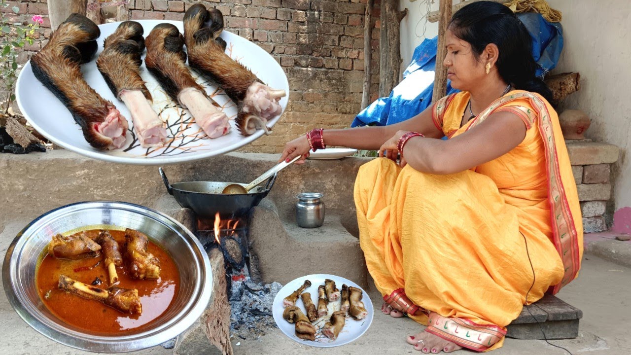 मटन पाया बनाने का सिंपल और आसान तरीका ll mutton Paya ki recipe ll mutton Paya banane ka tarika 🌱