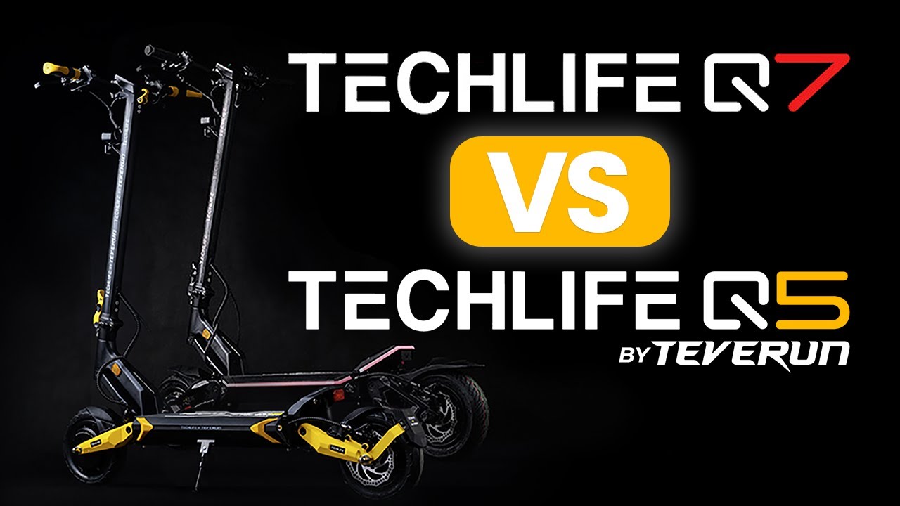 HULAJNOGI ELEKTRYCZNE TECHLIFE Q7 VS TECHLIFE Q5. RÓŻNICE, PORÓWNANIE, ZESTAWIENIE