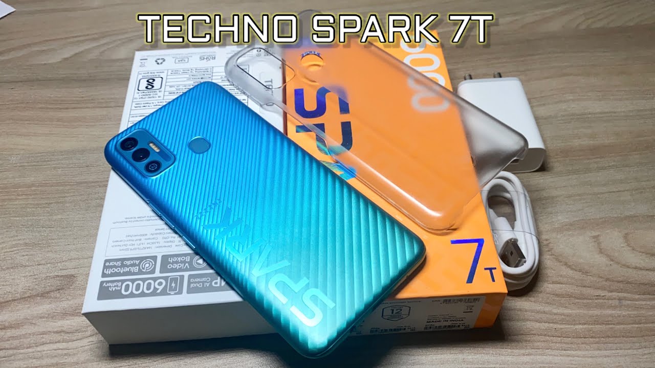 Techno Spark 7T  Unboxing & Full Review  In Hindi 🔥 ||  6000mah Battery & Some Extra Ordinary Camera