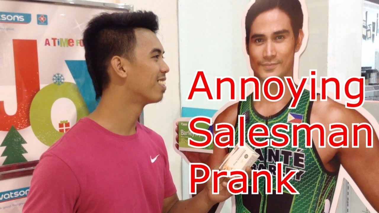Cong TV - Annoying Salesman - Pinoy Pranks