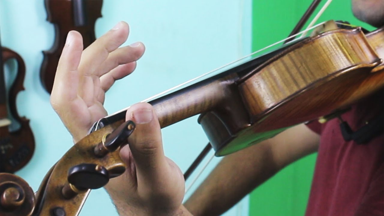 COMO ARTICULAR OS DEDOS DA MÃO ESQUERDA | Aulas de Violino Online | INICIANTE 1 #10