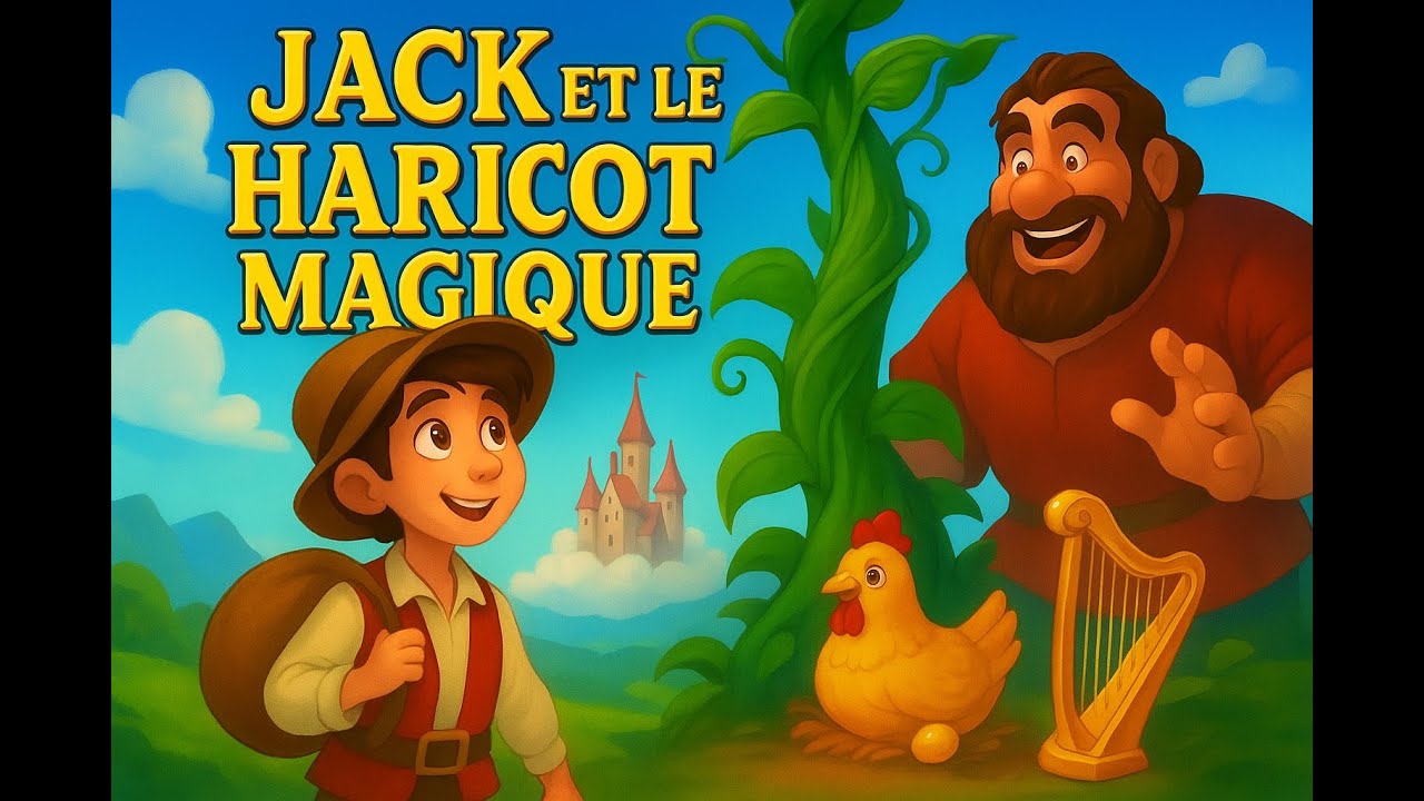 L'incroyable aventure de Jack et le haricot magique. Fable animé pour enfants