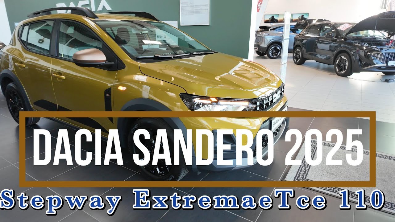 New 2025 Dacia Sandero Stepway EXTREME Tce 110