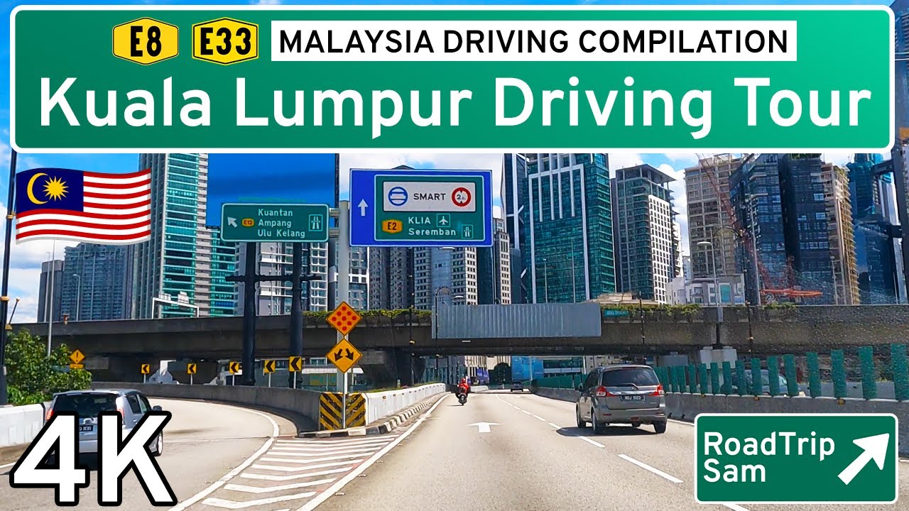 Driving in Kuala Lumpur - Malaysia 🇲🇾 - POV / music