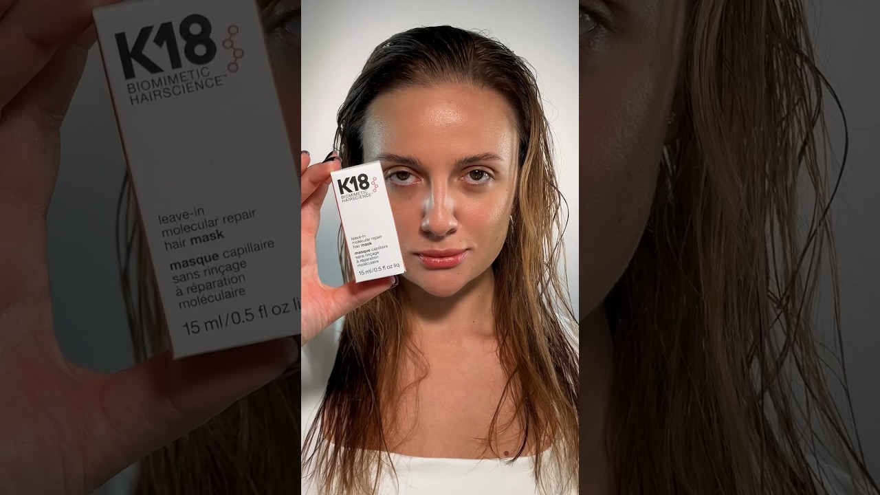 I tried highly rated k18 mask. And I loved it! You see my hair😱 #k18 #haircare #hairrepair