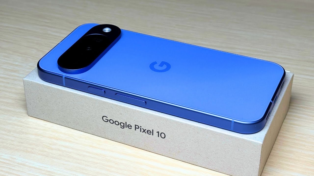 Google Pixel 10 Indigo Unboxing & Tests &ndash; Comparison with Pixel 10 Pro