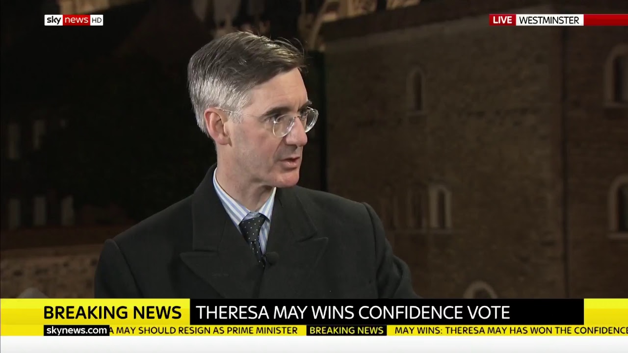 Theresa May wins no confidence vote