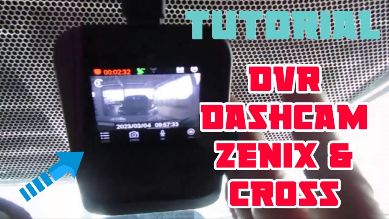 Tutorial Cara Penggunaan DVR DashCam Innova Zenix & Corolla Cross