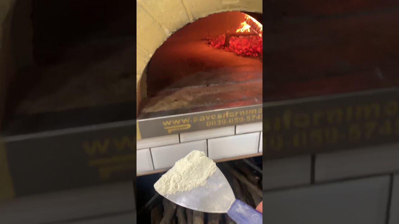 Come si fa a vedere se il forno &egrave; pronto ?  #forno #fire #pizza