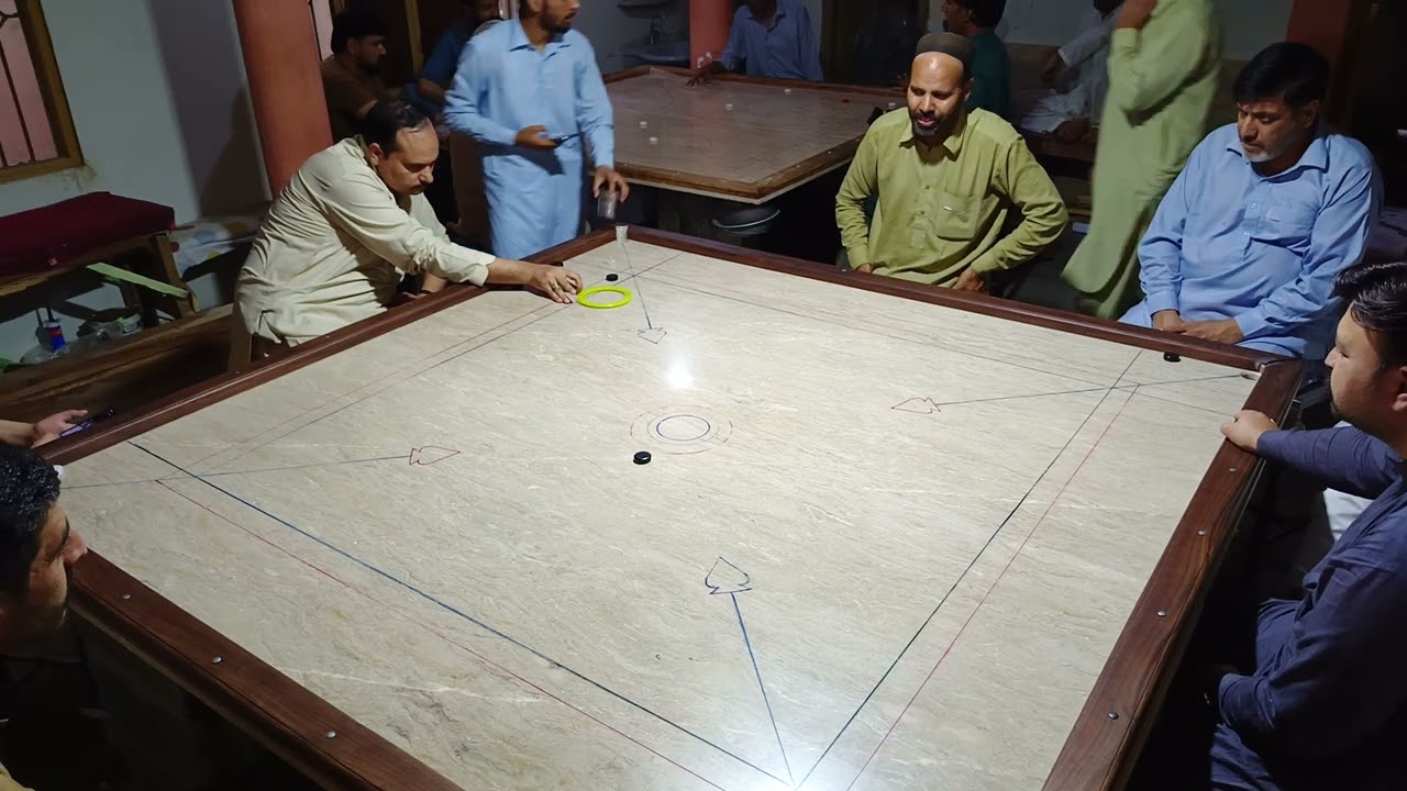 Big challenge match of carrom board😱😱😱