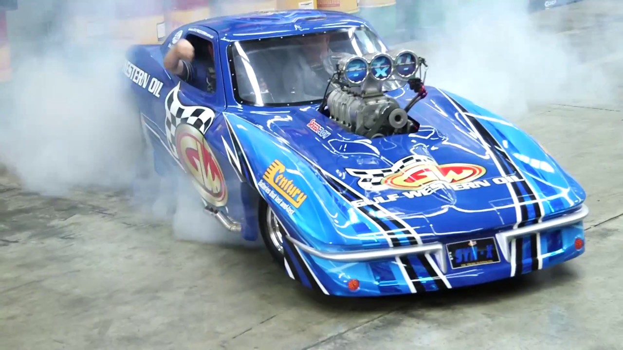 Ben Bray Burnout at Gulf Western Oil - Team Bray Racing Sponsorship Launch!