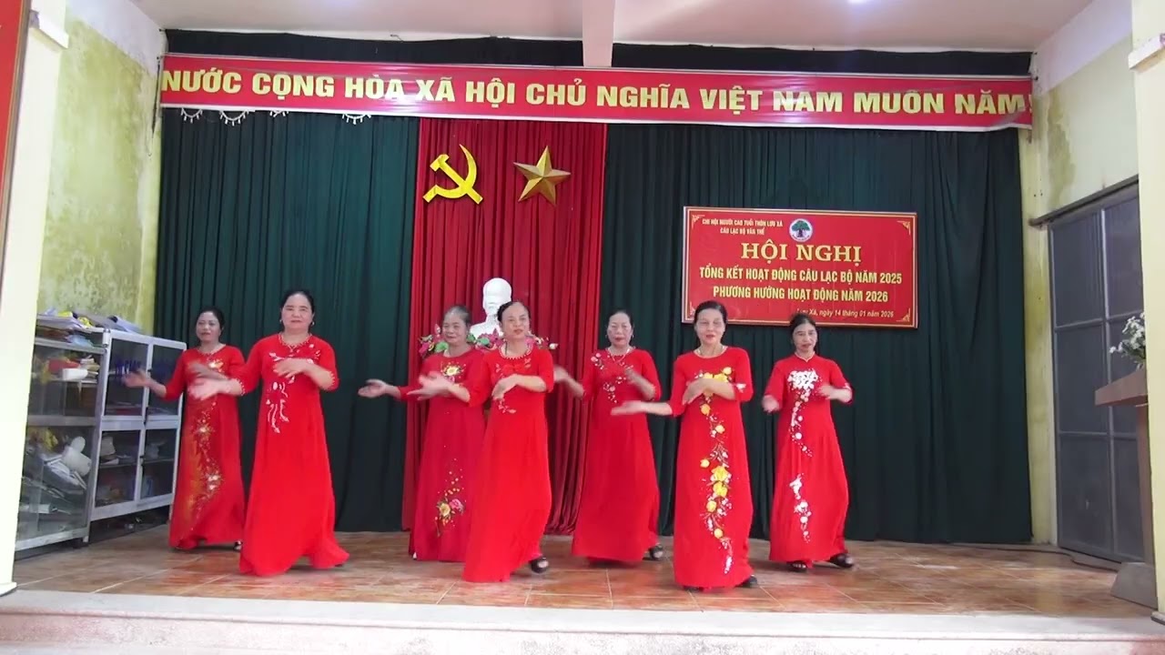 Văn Nghệ tổng kết CLB văn thế thôn lưu xá 2025