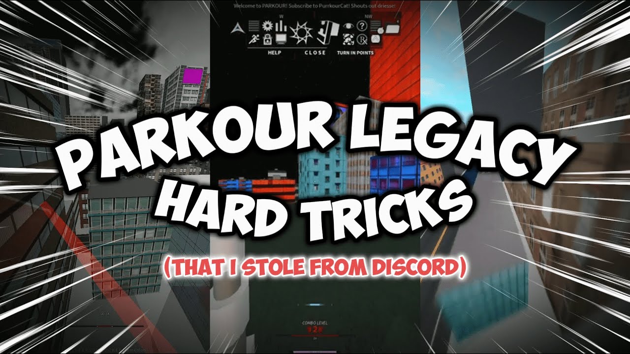ROBLOX PARKOUR COMMUNITY HARD TRICKS That I Stole from Discord
