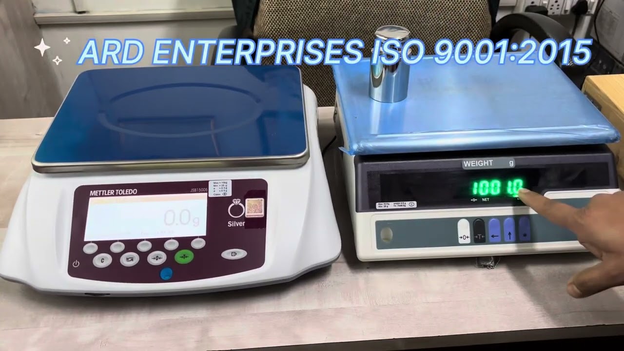 How to Comparison Jewellery Weighing Scale Mettler V/C ESSAE