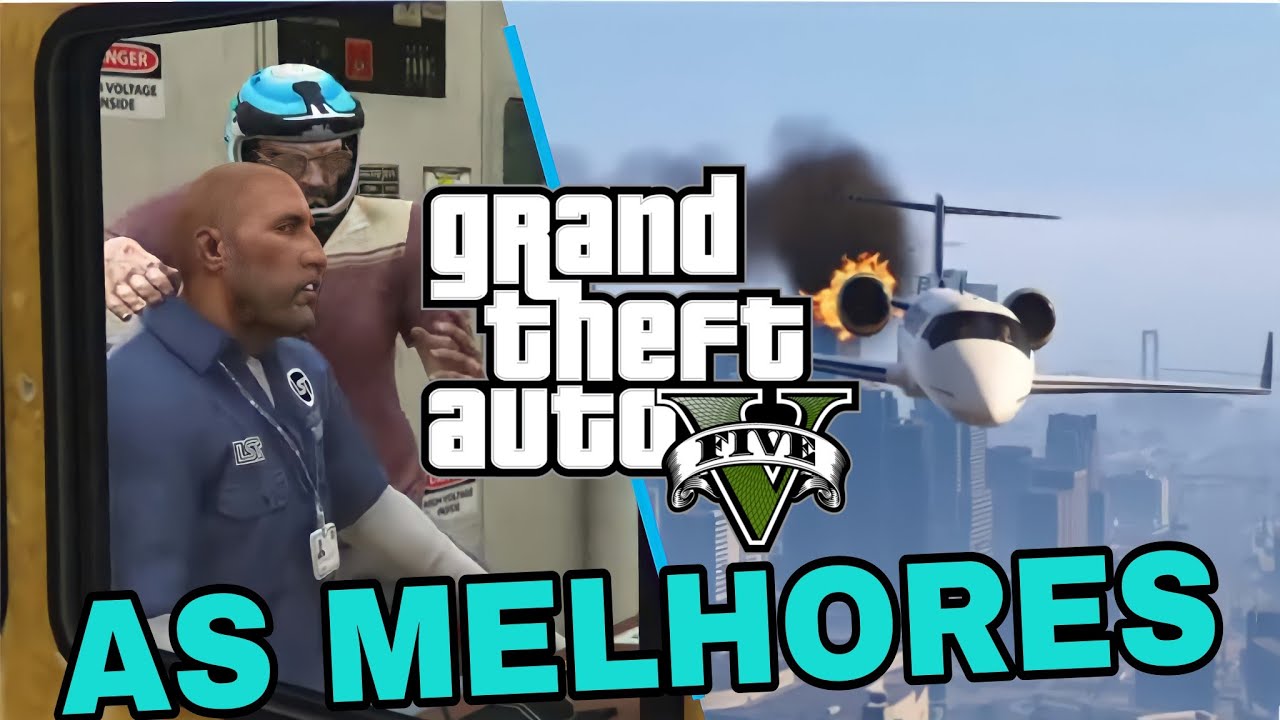 AS MELHORES MISSÕES DO GTA 5 (TOP 5)