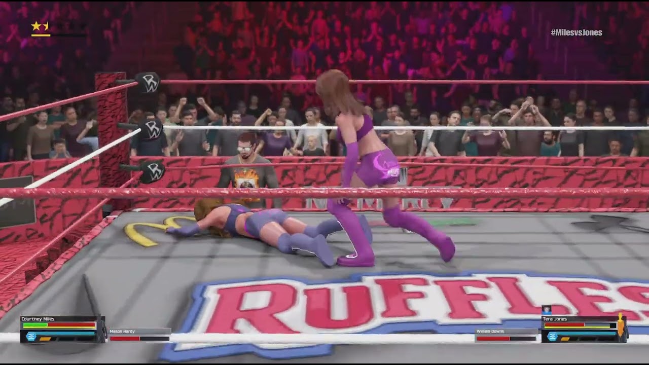 WWE 2K25 (PS5) - Courtney Miles vs. Tera Jones: RWE PBXI No Mercy, February 1, 2026 [HD]