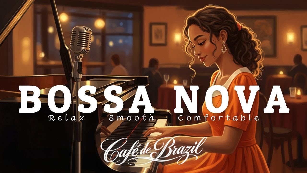Cafe De Brazil🌿Comfortable Bossa nova, Brazilian Night Jazz Vibe 1Hour Mix