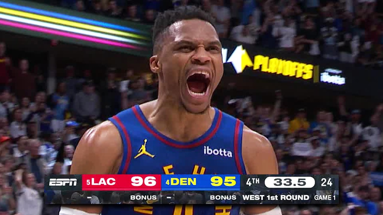 WILD OT ENDING! Nuggets vs Clippers Game 1 👀  | April 19, 2025