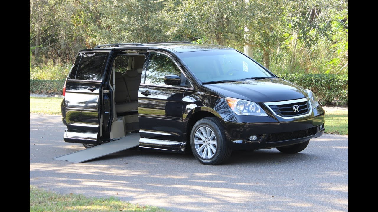 Wheelchair van handicap van ramp van Vmi Vantage Mobility 2008 Honda  Odyssey Touring  23k www VIPAU