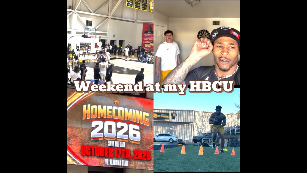 Vlog 1 : Weekend at UAPB / Basketball game