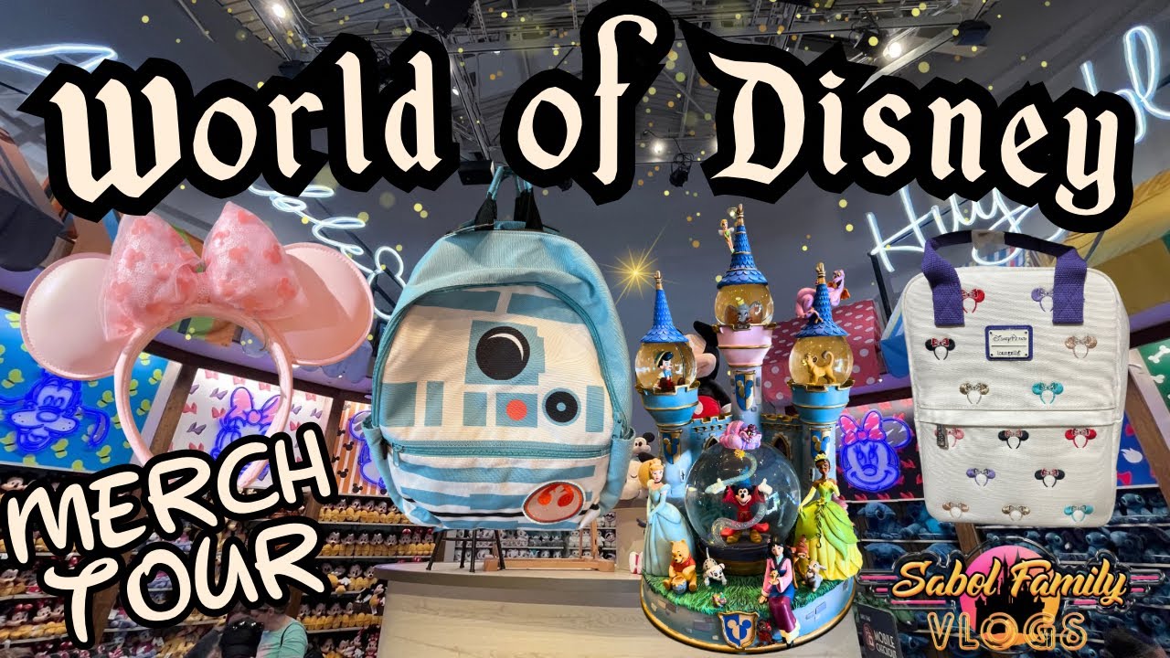 WORLD OF DISNEY NEW MERCHANDISE TOUR | Disney Springs! May 2025 ~ Walt Disney World Shopping!