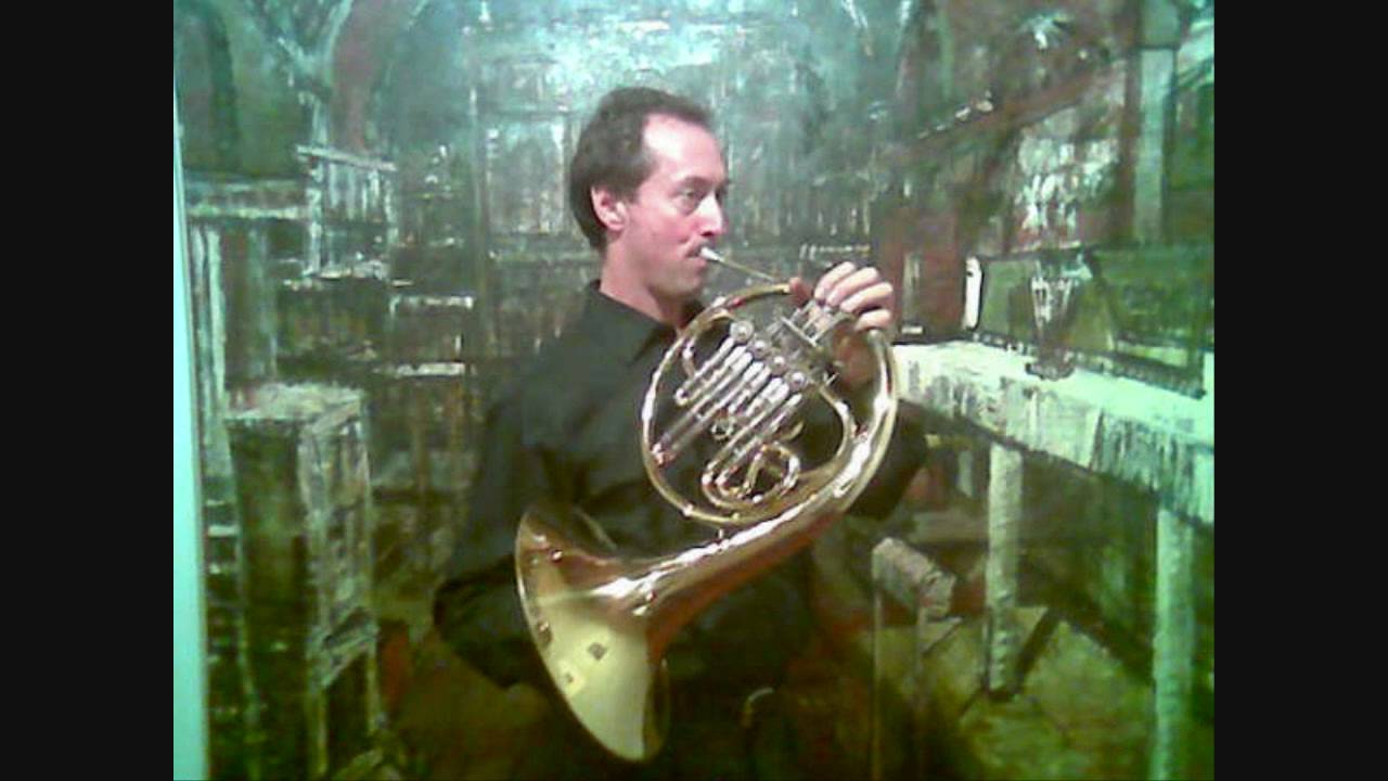G.Rossini Prèlude Thème et Variations per Corno e Orchestra  d'Archi