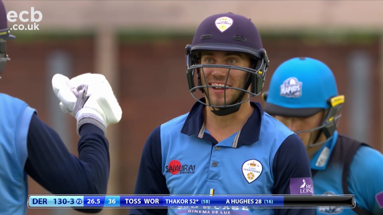 Derbyshire v Worcestershire: Royal London One-Day Cup 2017