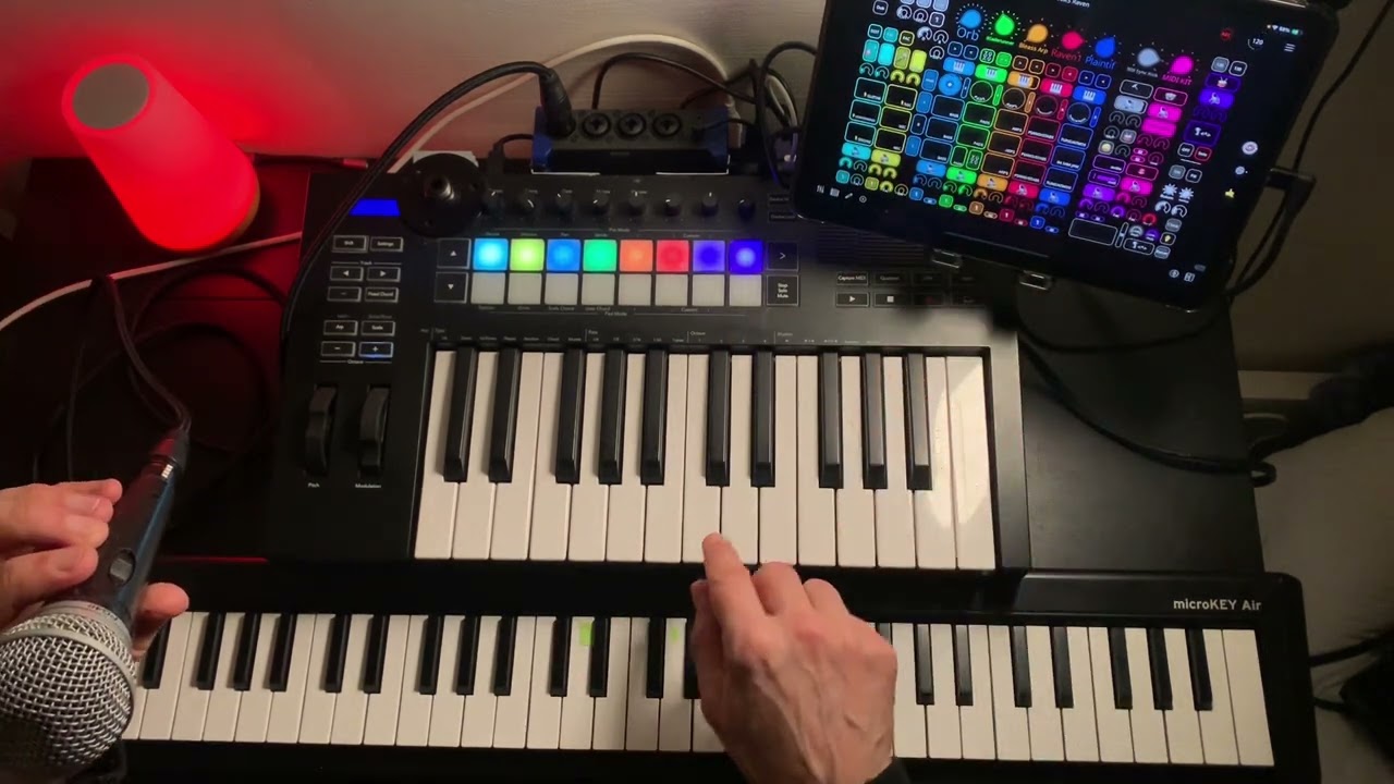 Live vocal sampling in Loop Pro