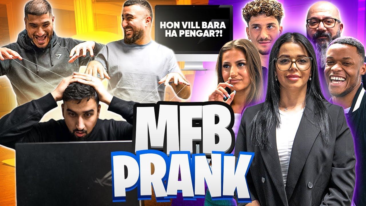 HON VILL BARA HA PENGAR?! *MFB PRANK*