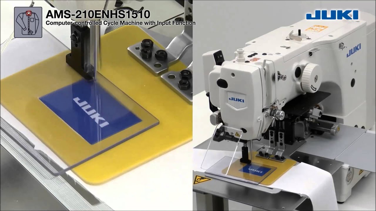 Juki - AMS 210ENHS1510 for Shirt Label Attaching