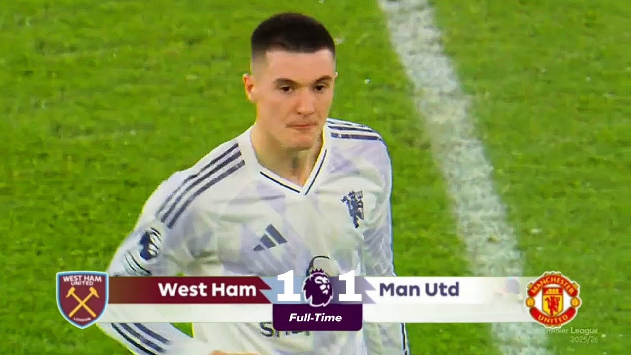 FULL HIGHLIGHT WEST HAM VS MANCHESTER UNITED !!! BENJAMIN SESKO GOALS PREMIER LEAGUE 2025/26 FANSCAM