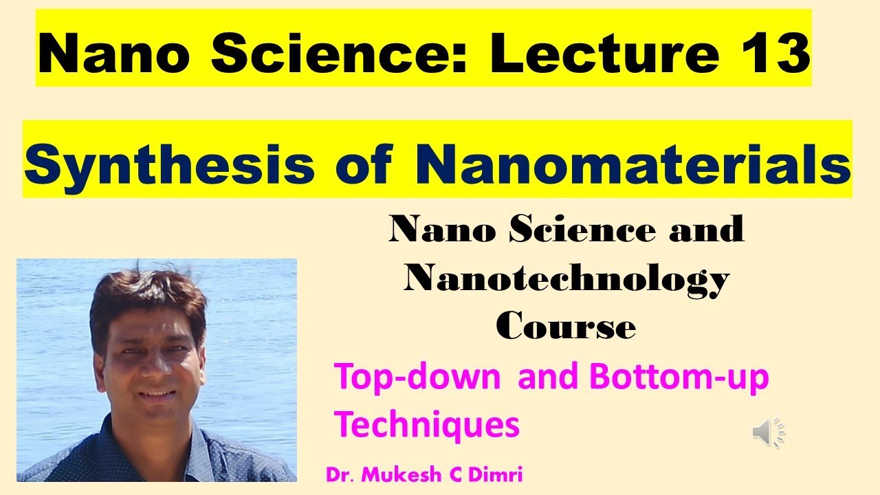 Synthesis of Nanomaterials| Sol-Gel| Co Precipitation| PVD| CVD| ALD| Top Down and Bottom Up methods
