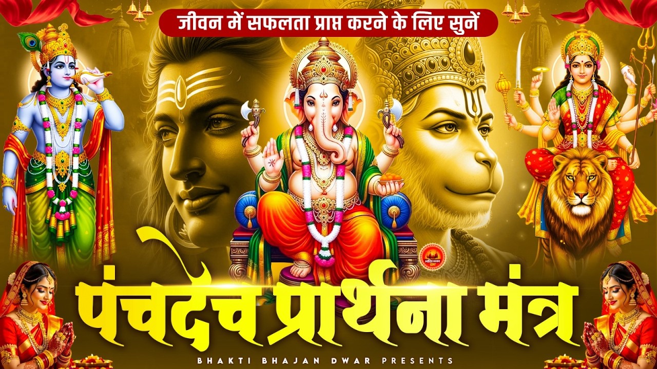 पंचदेव प्रार्थना मंत्र - सारे बिगड़े रुके हुए काम बन जायेंगे - पंचदेव प्रार्थना - Panchdev Prarthna