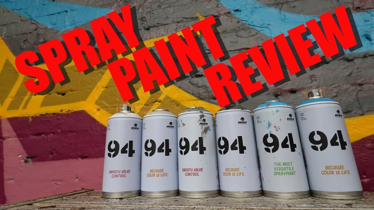 Graffiti SPRAY PAINT REVIEW ~~ Mtn 94