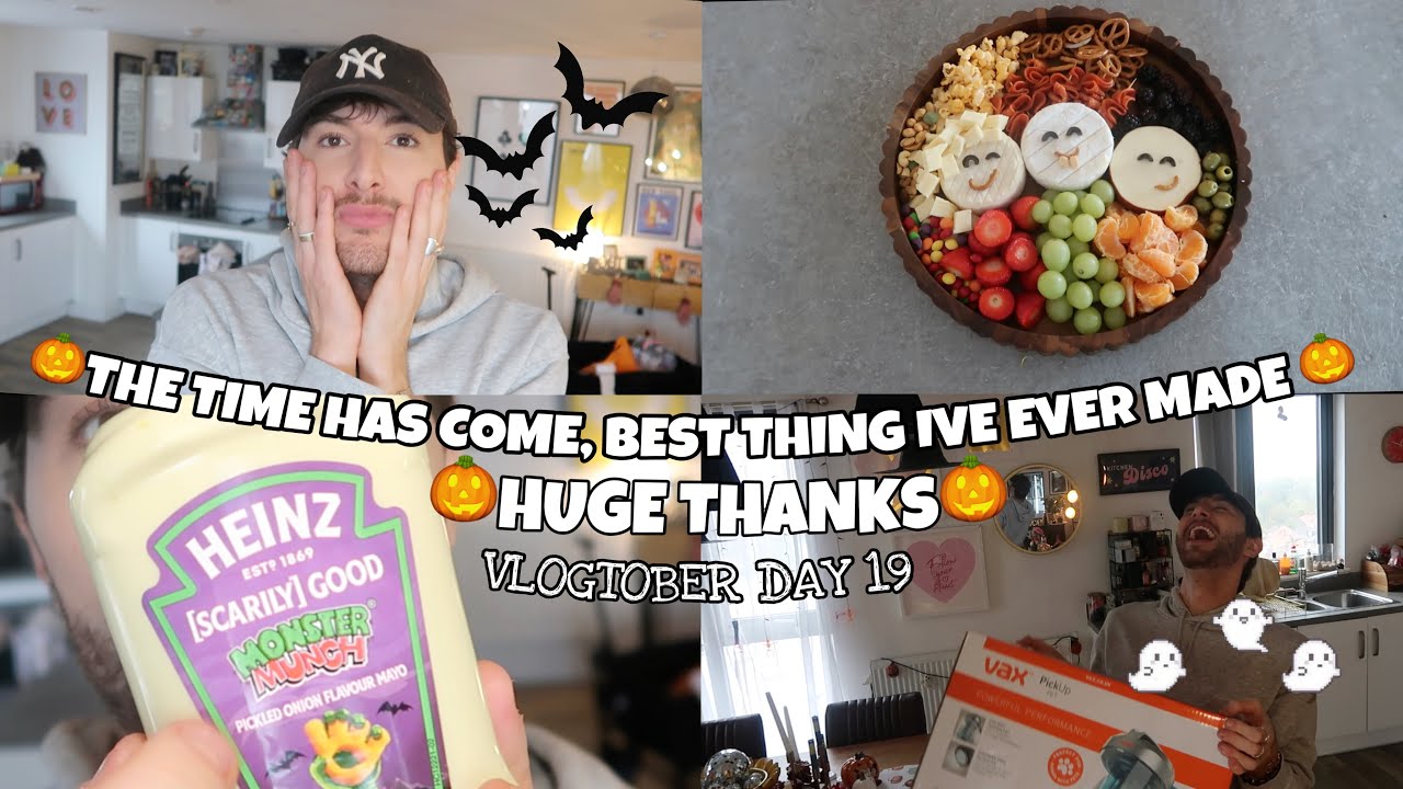The Time Has Come, BEST Thing I've EVER Made & HUGE Thanks ~ Vlogtober Day 19
