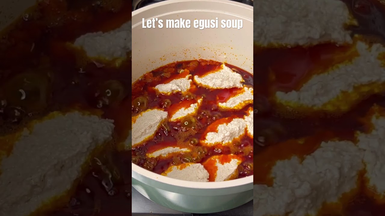 Best egusi soup recipe full video on my channel