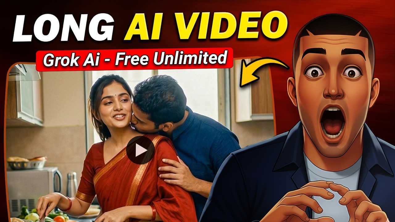 Grok Ai Video Generator Free Unlimited 🔥 Grok Ai se Long Video Kaise Banaye