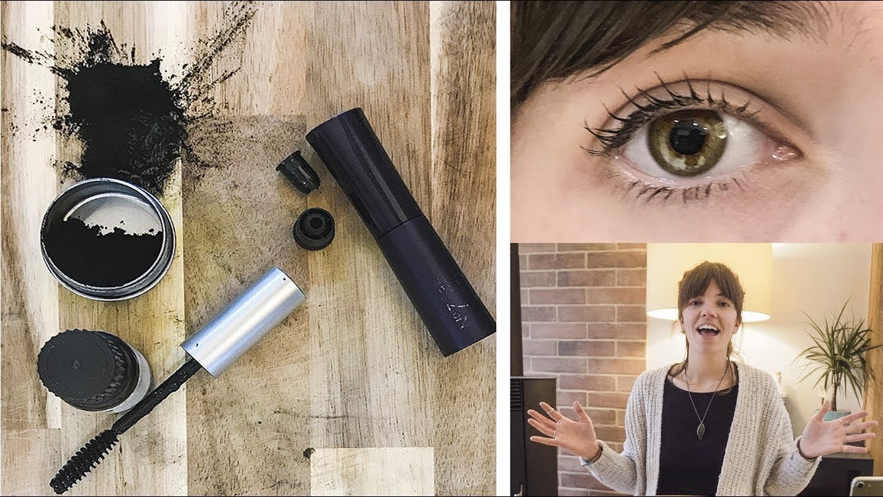DIY mascara - natural, vegan and zero waste