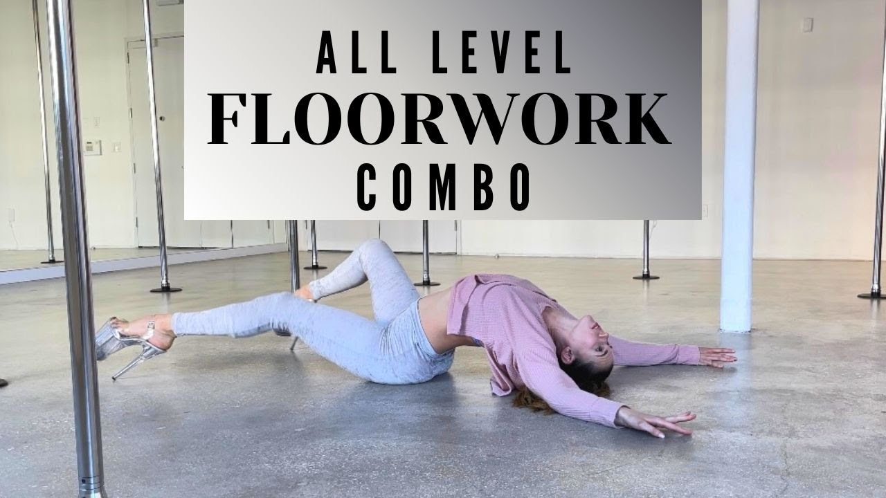 Комбинация FLOORWORK для танца на пилоне || Хореография на полу. Урок для всех уровней || Урок по...