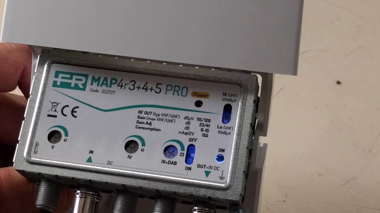 Nuovi amplificatori da palo MAP PRO