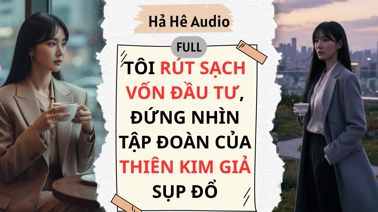 Full Audio | TÔI RÚT SẠCH VỐN ĐẦU TƯ, ĐỨNG NHÌN TẬP ĐOÀN CỦA THIÊN KIM GIẢ SỤP ĐỔ | Hả Hê Audio
