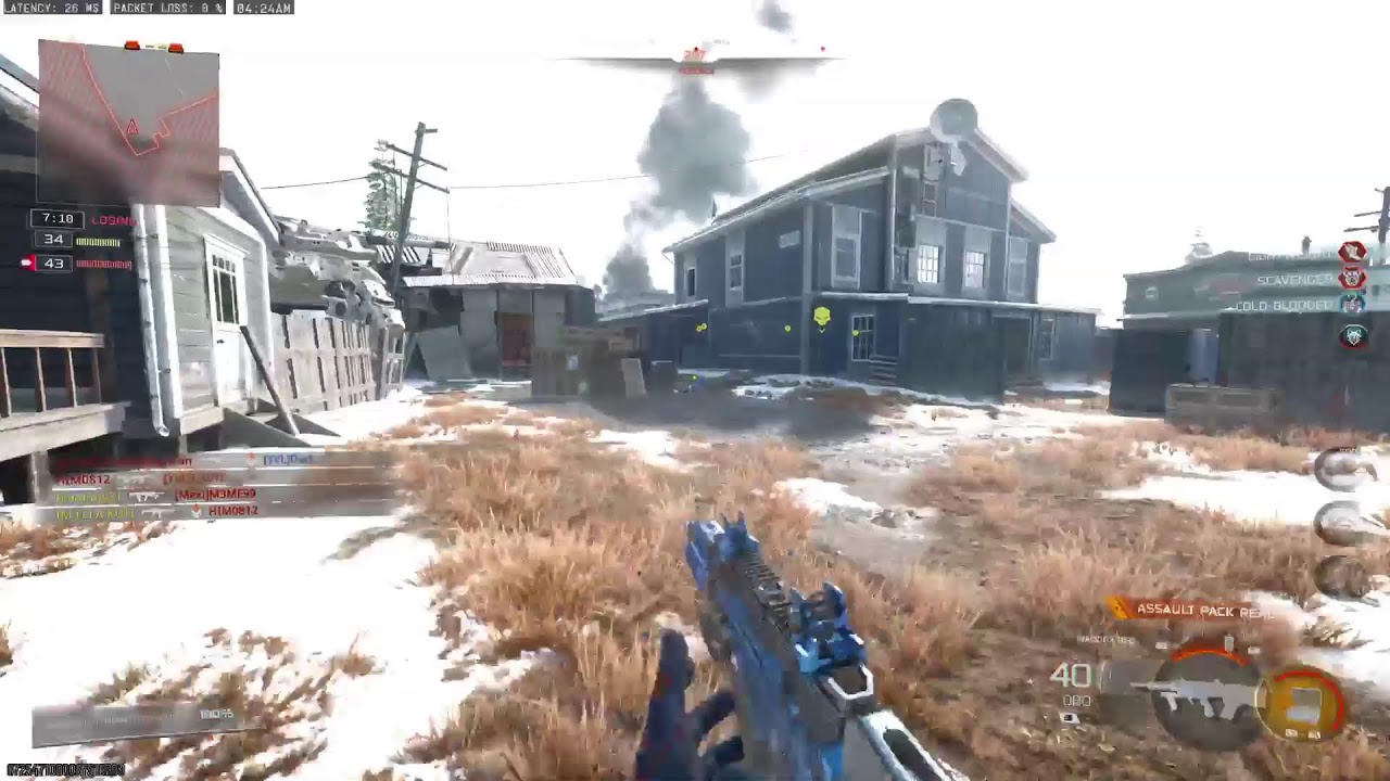 BO7 Live gameplay. On my new monitor. Running 120 hertz. TDM/Resurgence