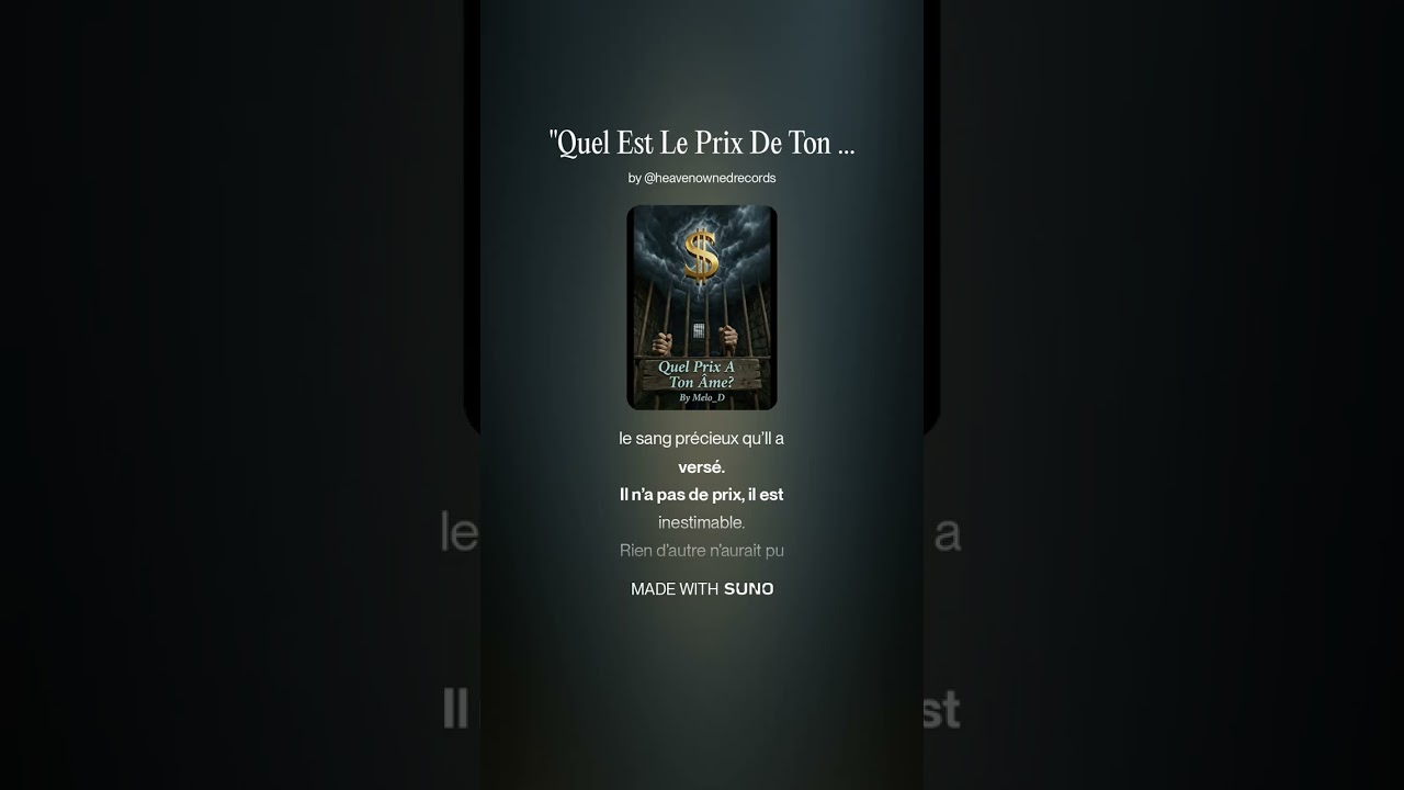 Quel Est Le Prix De Ton Âme? Remix -Que Precio Tiene Tu Alma?