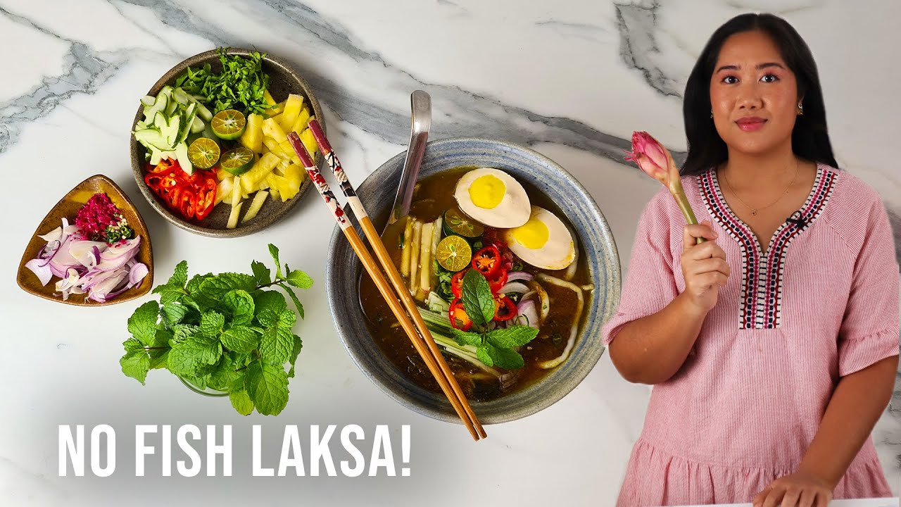 The Best Vegan Asam Laksa, I Promise!