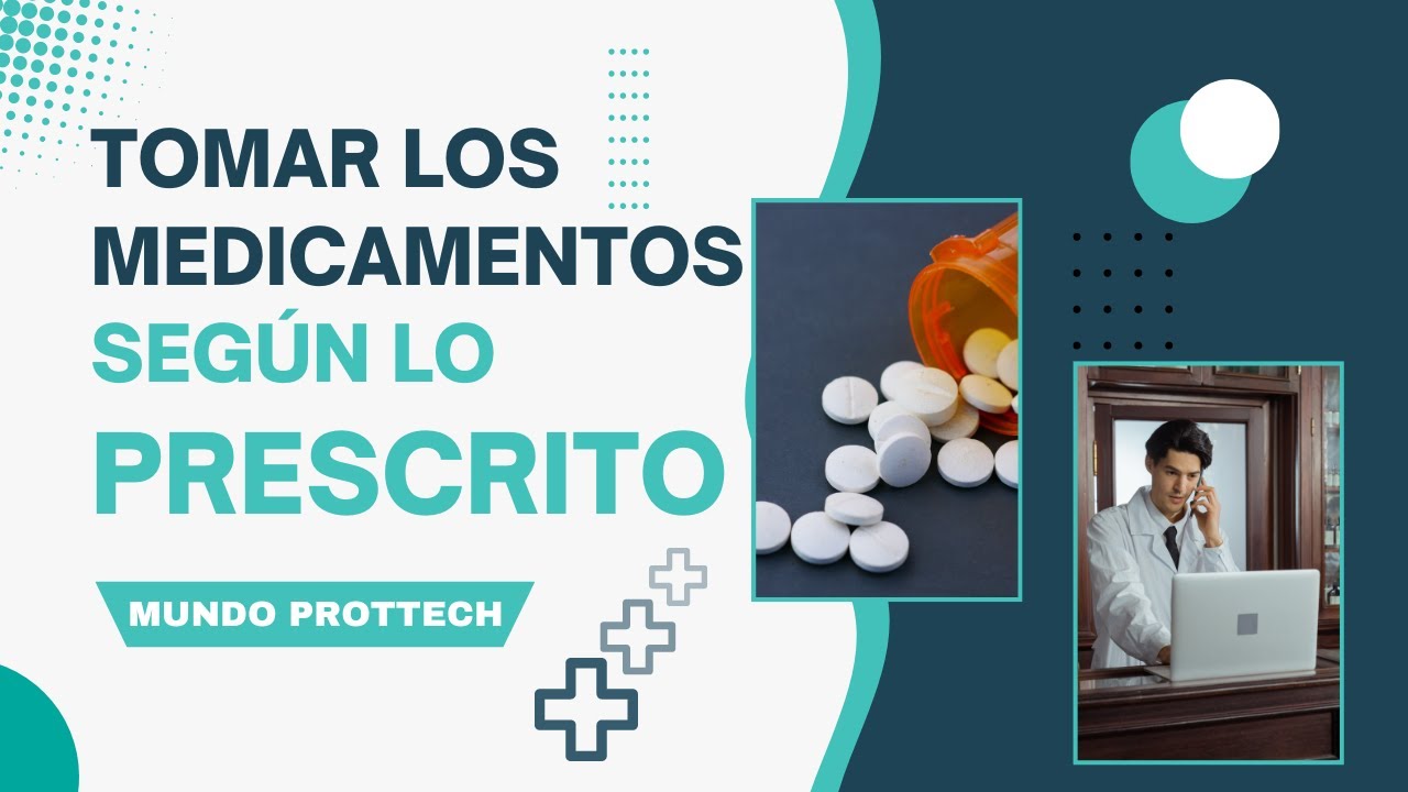 Tomar los medicamentos seg&uacute;n lo prescrito #medicamentos #f&aacute;rmacos #recetas #prescripci&oacute;n