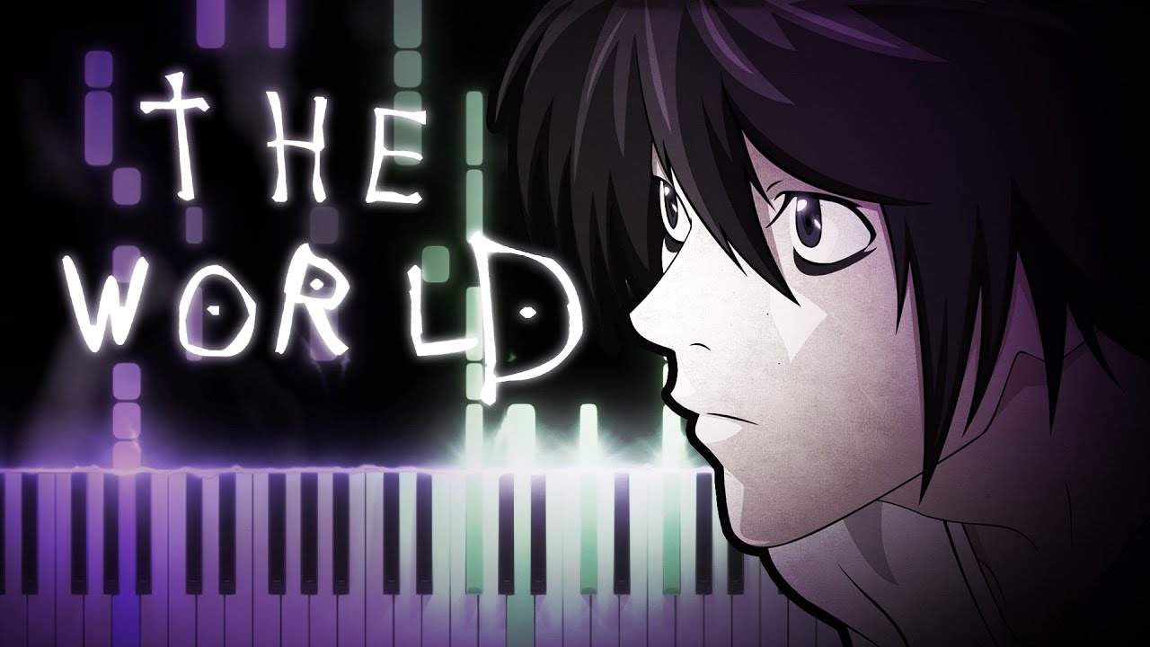 Death Note Opening 1 - The World | Piano Tutorial